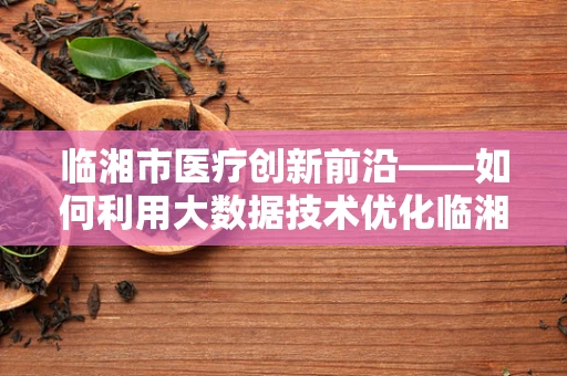 临湘市医疗创新前沿——如何利用大数据技术优化临湘市医疗资源分配？