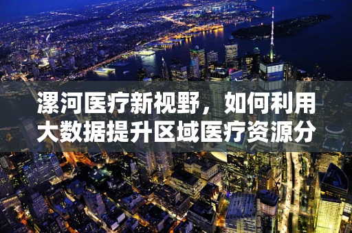 漯河医疗新视野，如何利用大数据提升区域医疗资源分配效率？