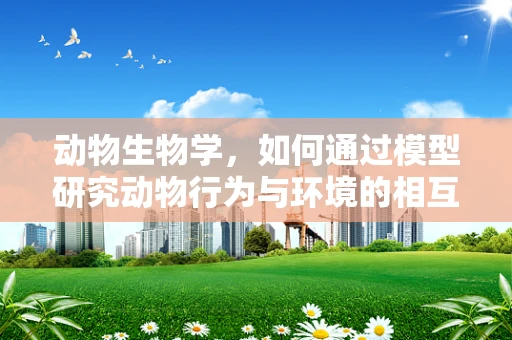 动物生物学，如何通过模型研究动物行为与环境的相互作用？