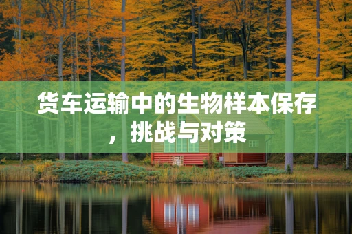 货车运输中的生物样本保存，挑战与对策