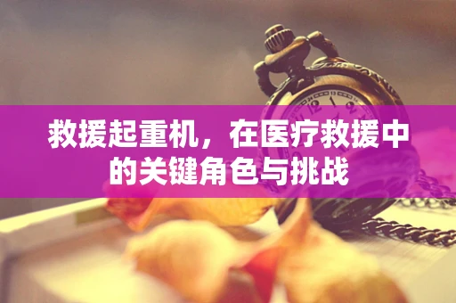 救援起重机，在医疗救援中的关键角色与挑战