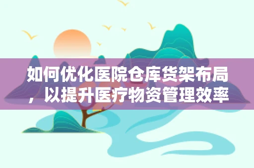 如何优化医院仓库货架布局，以提升医疗物资管理效率？