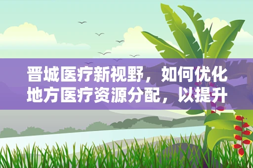 晋城医疗新视野，如何优化地方医疗资源分配，以提升基层医疗服务质量？