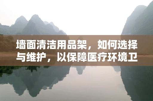 墙面清洁用品架，如何选择与维护，以保障医疗环境卫生？