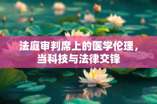 法庭审判席上的医学伦理，当科技与法律交锋