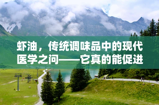 虾油，传统调味品中的现代医学之问——它真的能促进心血管健康吗？