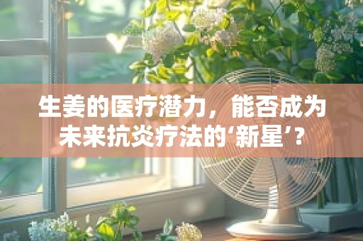 生姜的医疗潜力，能否成为未来抗炎疗法的‘新星’？