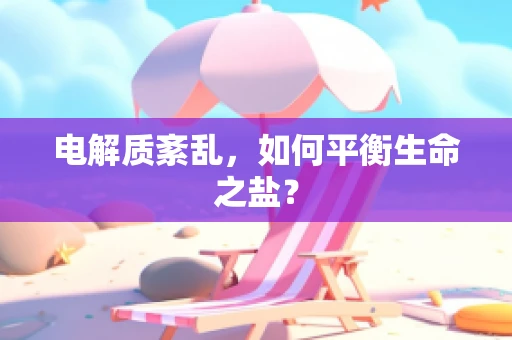 电解质紊乱，如何平衡生命之盐？