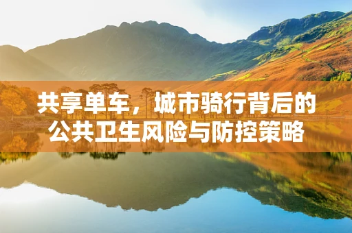 共享单车，城市骑行背后的公共卫生风险与防控策略