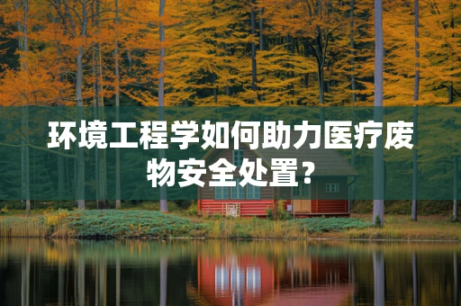 环境工程学如何助力医疗废物安全处置？