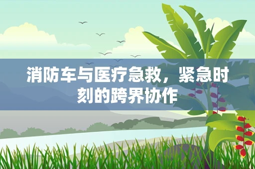 消防车与医疗急救，紧急时刻的跨界协作
