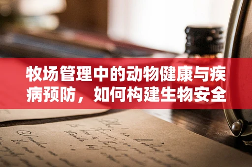 牧场管理中的动物健康与疾病预防，如何构建生物安全体系？