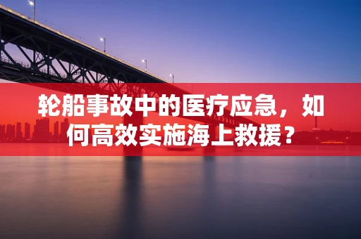 轮船事故中的医疗应急，如何高效实施海上救援？
