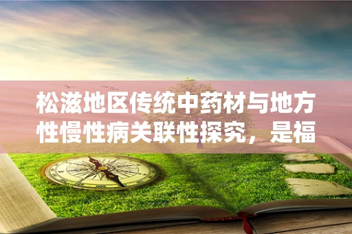 松滋地区传统中药材与地方性慢性病关联性探究，是福还是祸？