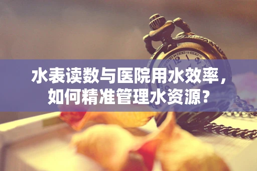水表读数与医院用水效率，如何精准管理水资源？