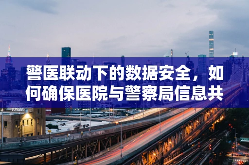 警医联动下的数据安全，如何确保医院与警察局信息共享的隐私保护？
