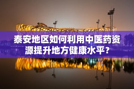 泰安地区如何利用中医药资源提升地方健康水平？