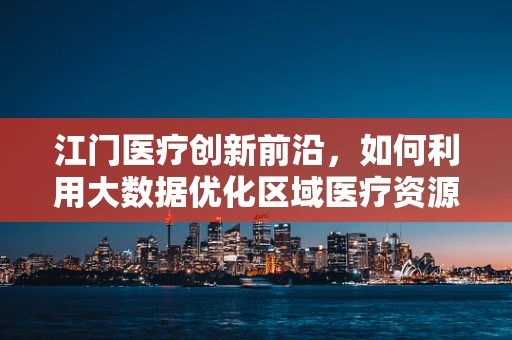 江门医疗创新前沿，如何利用大数据优化区域医疗资源分配？